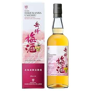 Amazon.co.jp: マルス 岳樺梅酒 モルトウイスキーブレンド 700ml